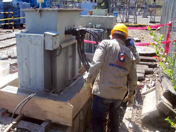 Construcción de subestaciones electricas